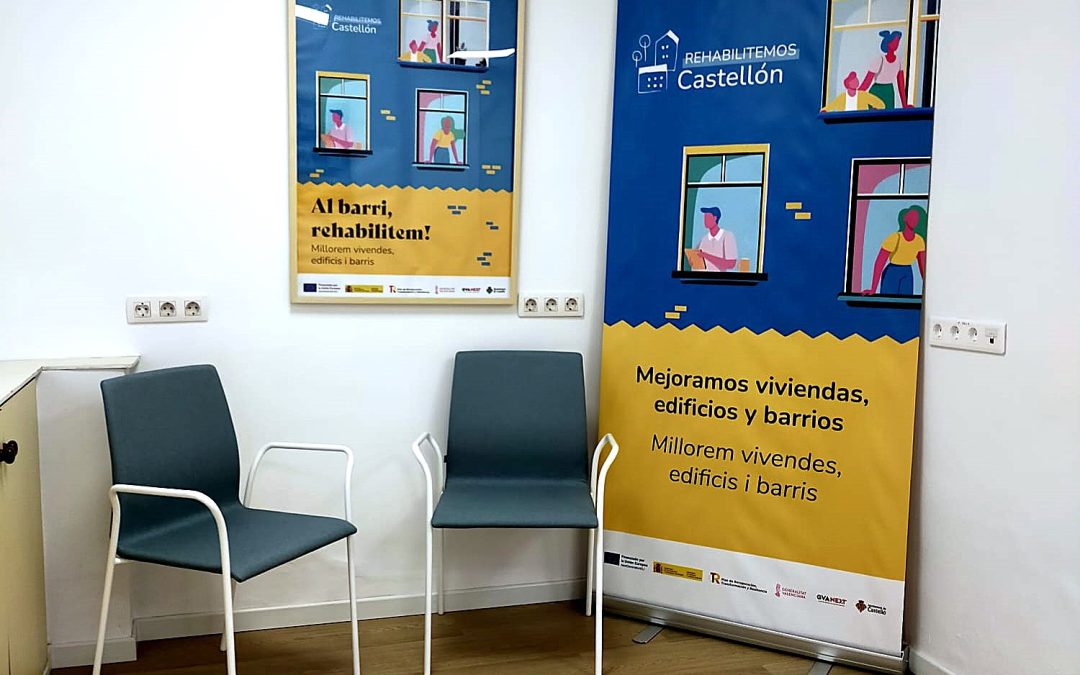 ¡Proyectos entregados! Rehabilitemos Castellón sigue adelante